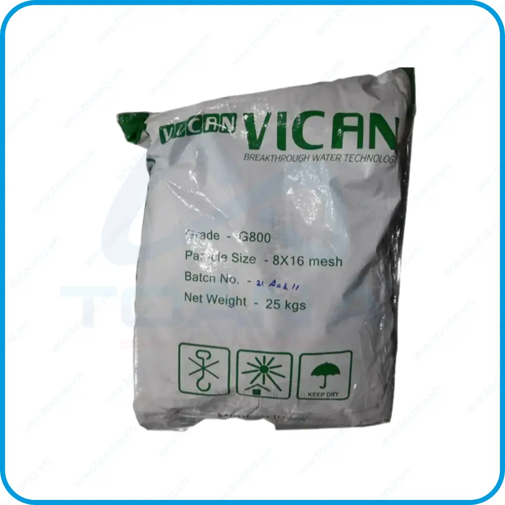 Than hoạt tính Vican G800