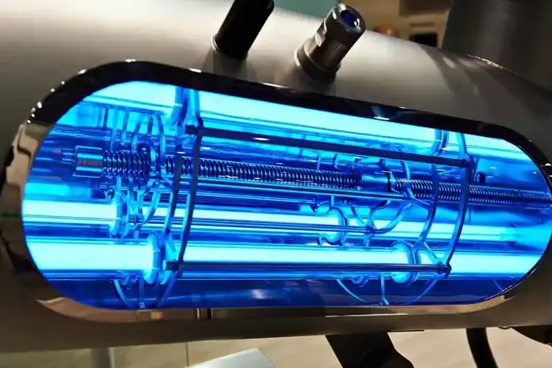 Chiếu xạ bằng đèn UV diệt khuẩn