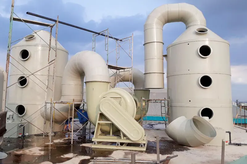 xử dụng hệ thống xử lý nước thải lò hơi